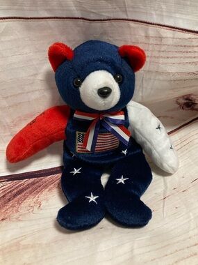 FBI beanbag plush bear-9”